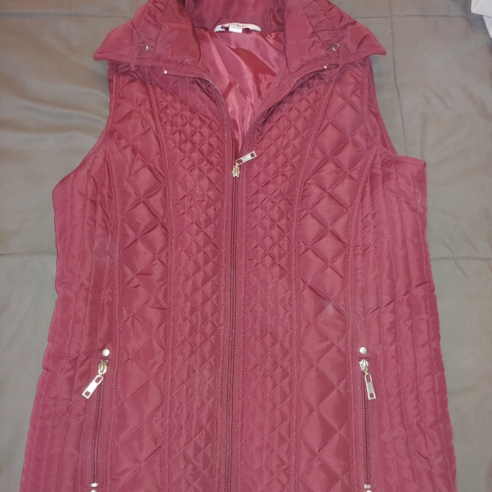 Maroon vest